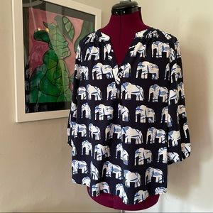 3/4 sleeve top Crown & Ivy